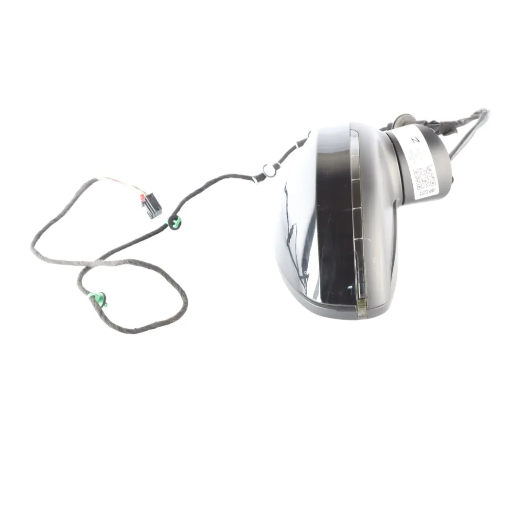 Mirror Electrical Wing Heated Right O/S Brilliant Black Metallic Y9B to Audi A1 8X with Part number 8X2857410R Audi A1 8X Mirror Electrical Wing Heated Right O/S Brilliant Black Metallic Y9B - SKU RHD-8X2857410R-BBL - Part number 8X2857410R