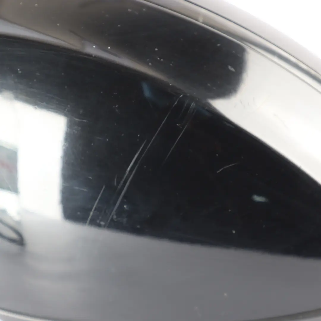 Audi A1 8X Mirror Electrical Wing Heated Right O/S Brilliant Black Metallic Y9B - SKU RHD-8X2857410R-BBL - Part number 8X2857410R