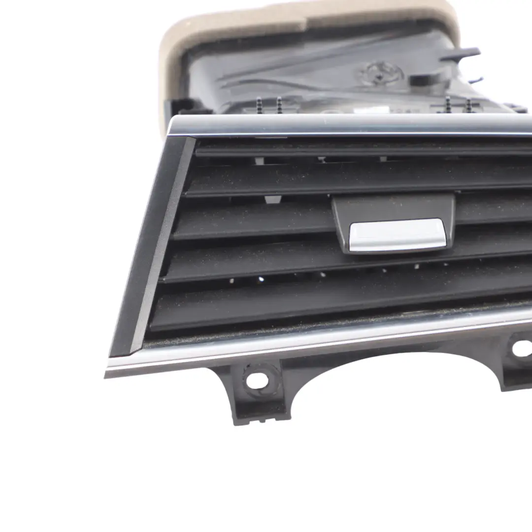 Dashboard Fresh Air Vent Grille Right O/S Silver to BMW F07 GT with Part number 9142583 BMW F07 GT Dashboard Fresh Air Vent Grille Right O/S Silver - SKU RHD-9142583 - Part number 9142583