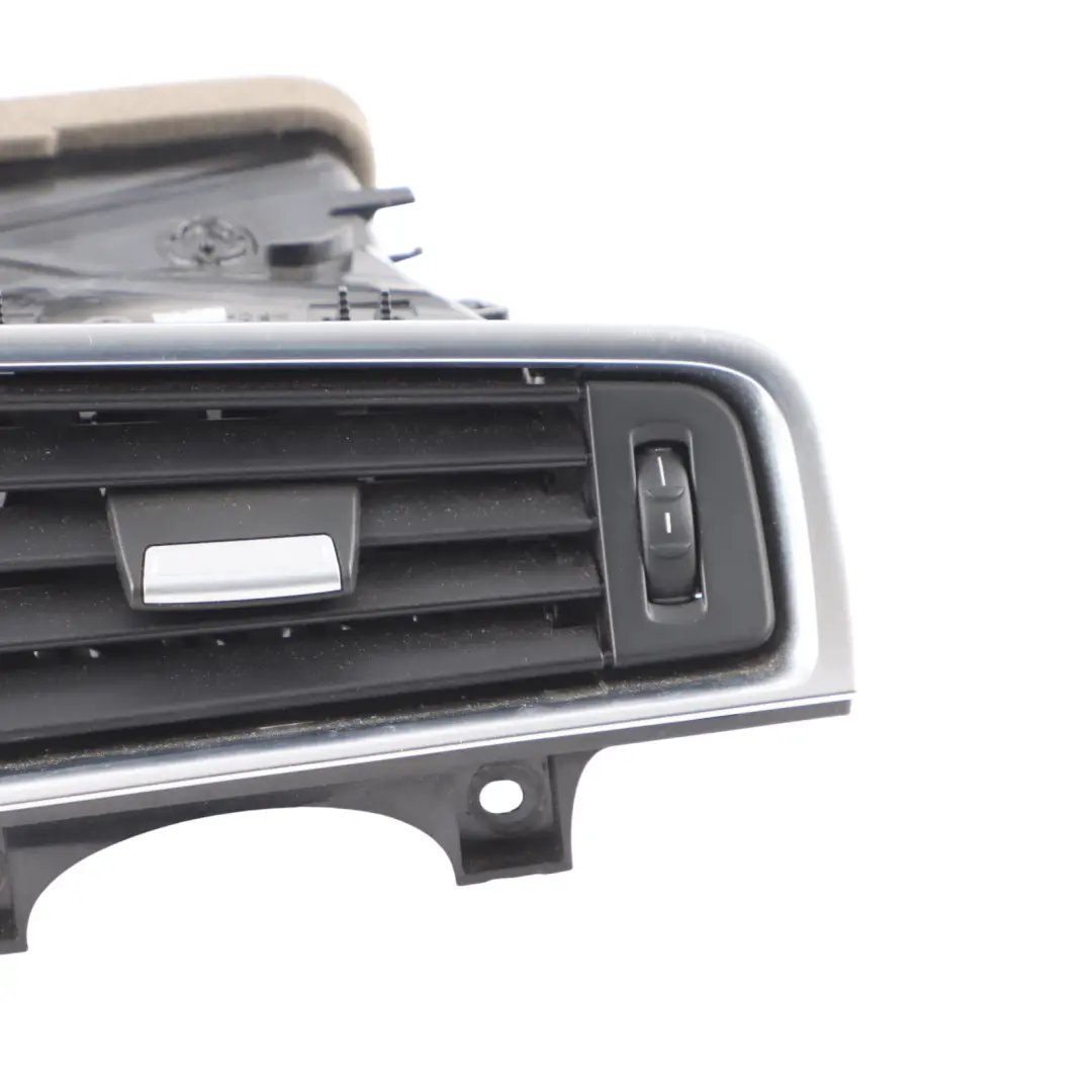 Dashboard Fresh Air Vent Grille Right O/S Silver to BMW F07 GT with Part number 9142583 BMW F07 GT Dashboard Fresh Air Vent Grille Right O/S Silver - SKU RHD-9142583 - Part number 9142583