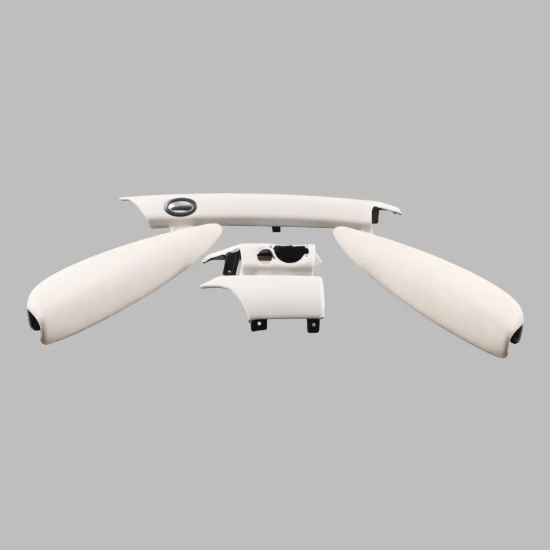 Door Card Armrest Trim Panel Knee Protection Set Tech White Camden to Mini R56 Dash with Part number 9203246 Mini R56 Dash Door Card Armrest Trim Panel Knee Protection Set Tech White Camden - SKU RHD-9203246 - Part number 9203246