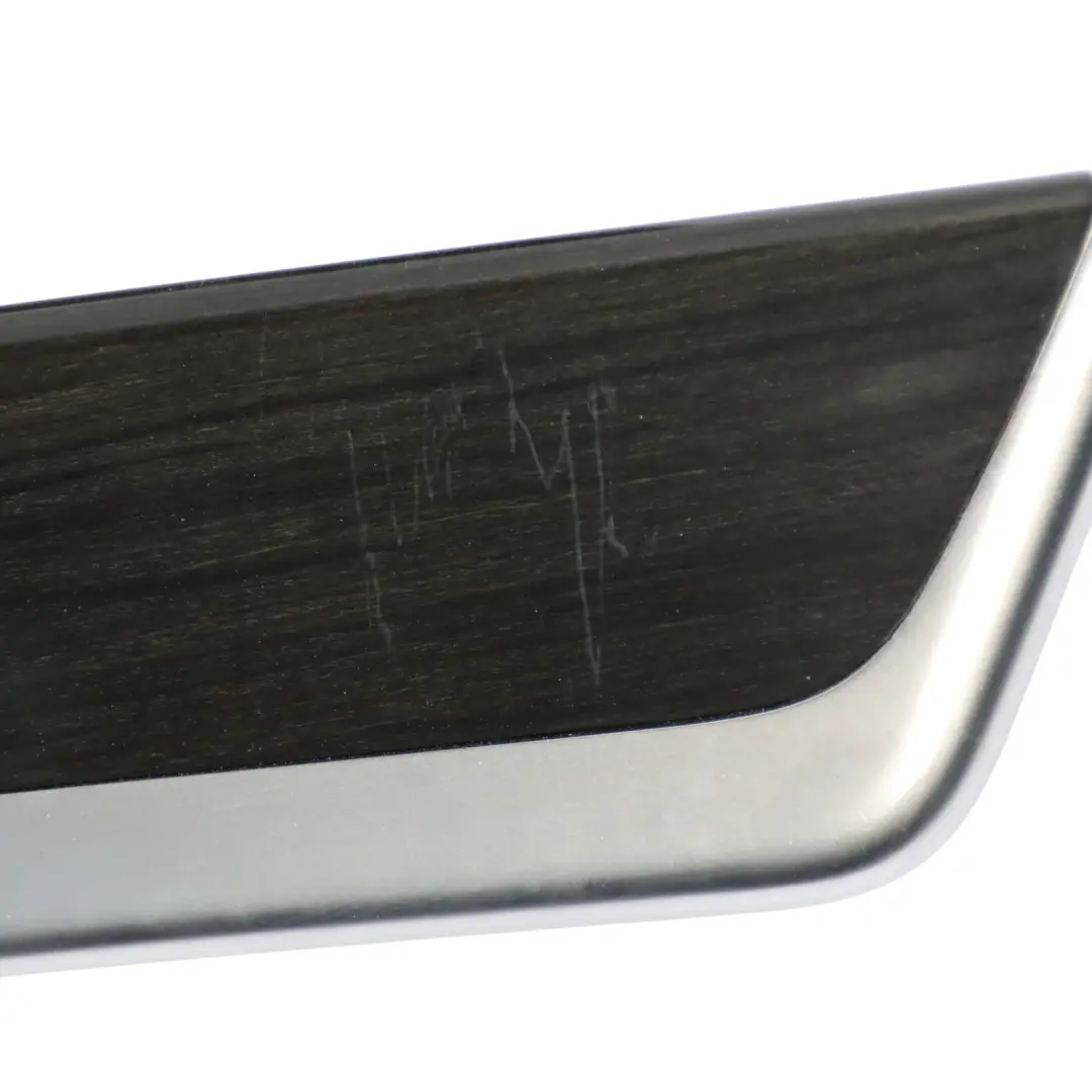 BMW F10 F11 Decor Strip Trim Dashboard Console Cover Wood Set Anthracite - SKU RHD-9206381 - Part number 9206381