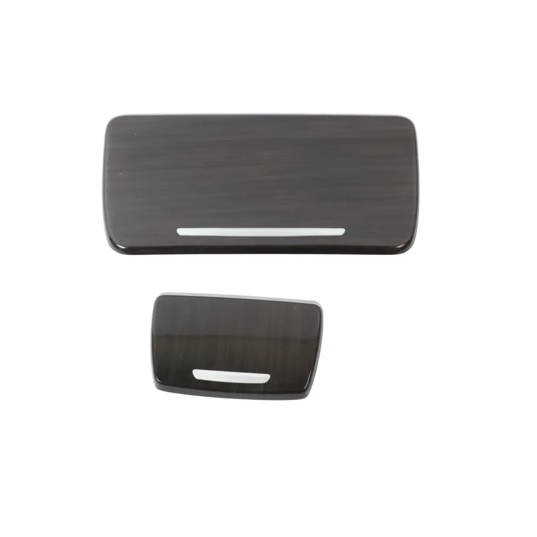BMW F10 F11 Decor Strip Trim Dashboard Console Cover Wood Set Anthracite - SKU RHD-9206381 - Part number 9206381