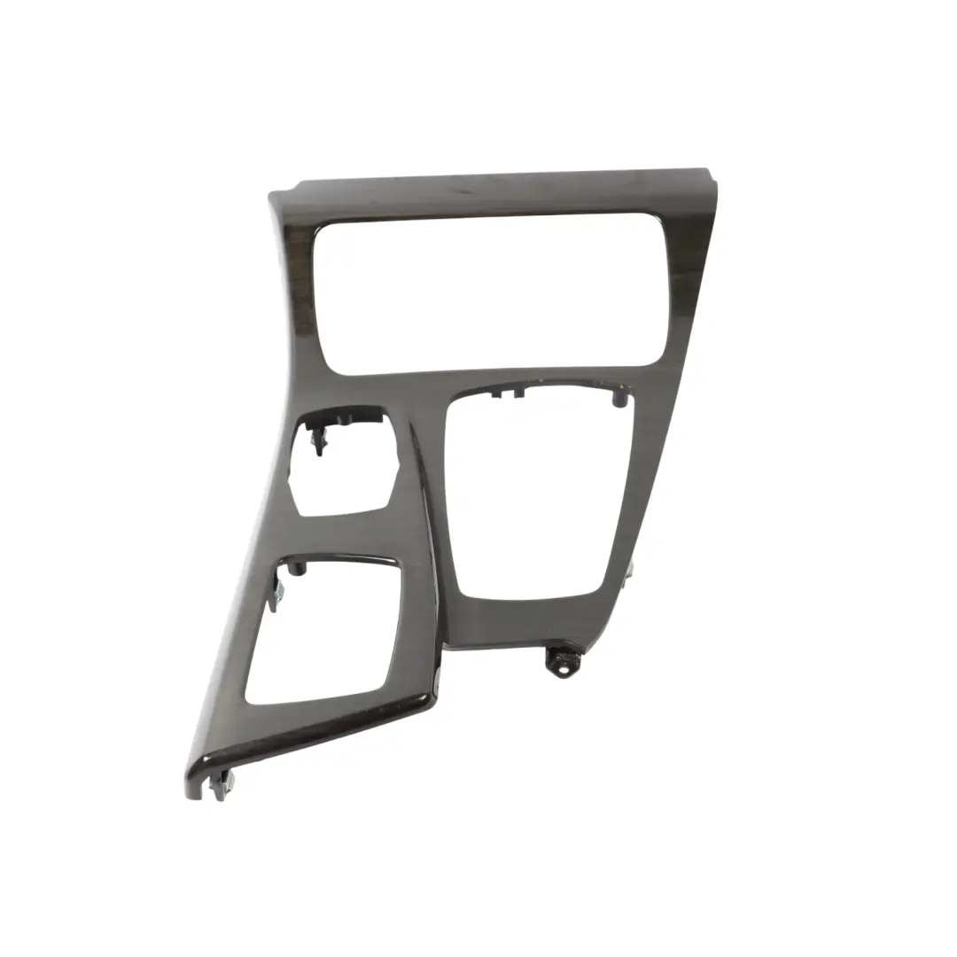 BMW F10 F11 Decor Strip Trim Dashboard Console Cover Wood Set Anthracite - SKU RHD-9206381 - Part number 9206381