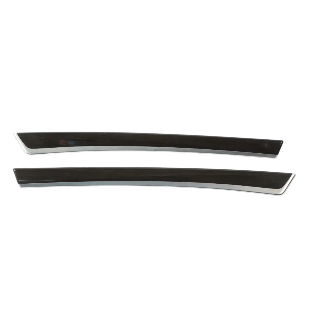 BMW F10 F11 Decor Strip Trim Dashboard Console Cover Wood Set Anthracite - SKU RHD-9206381 - Part number 9206381