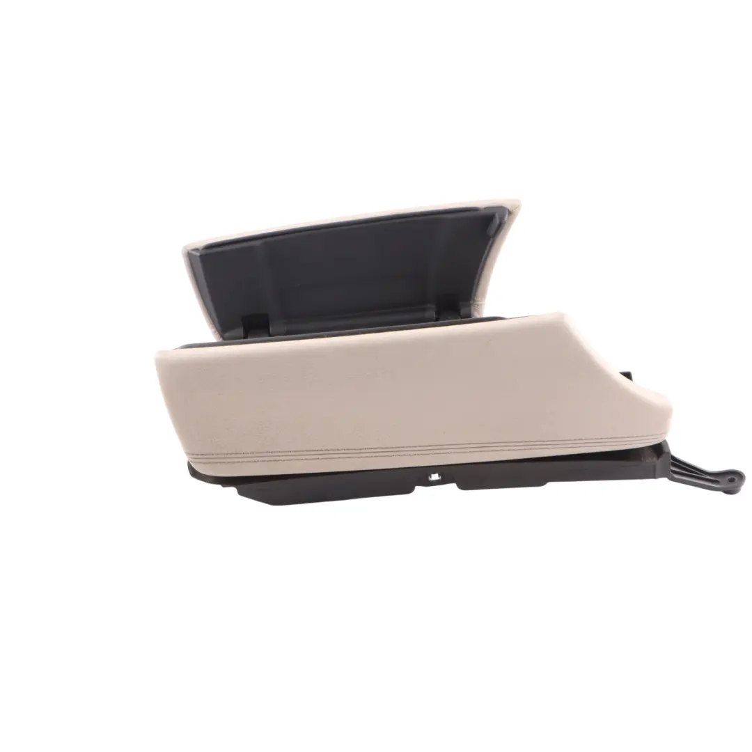 Armrest Front Middle Left Right Leather Oyster to BMW F10 F11 with Part number 9216878 BMW F10 F11 Armrest Front Middle Left Right Leather Oyster - SKU rhd-9216878 - Part number 9216878