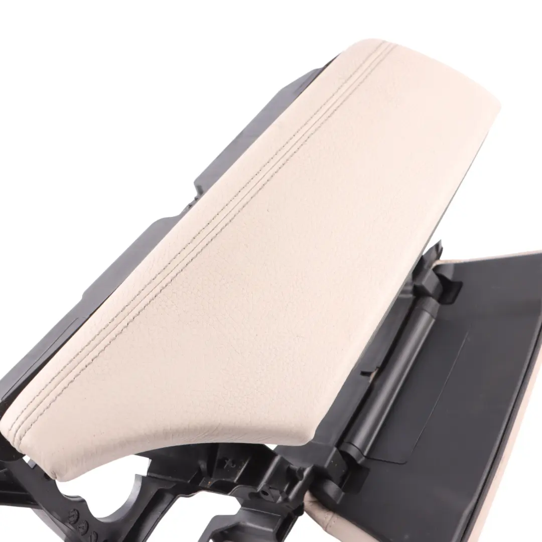 BMW F10 F11 Armrest Front Middle Left Right Leather Oyster - SKU rhd-9216878 - Part number 9216878