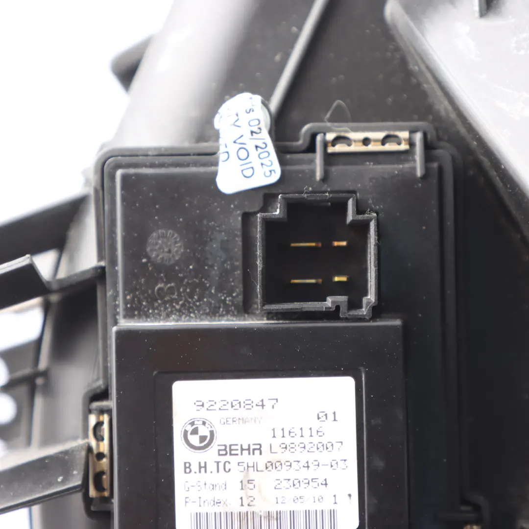 BMW F01 F10 F11 F12 Air Heater Fan Blower Unit Motor - SKU RHD-9248170-4 - Part number 9248170