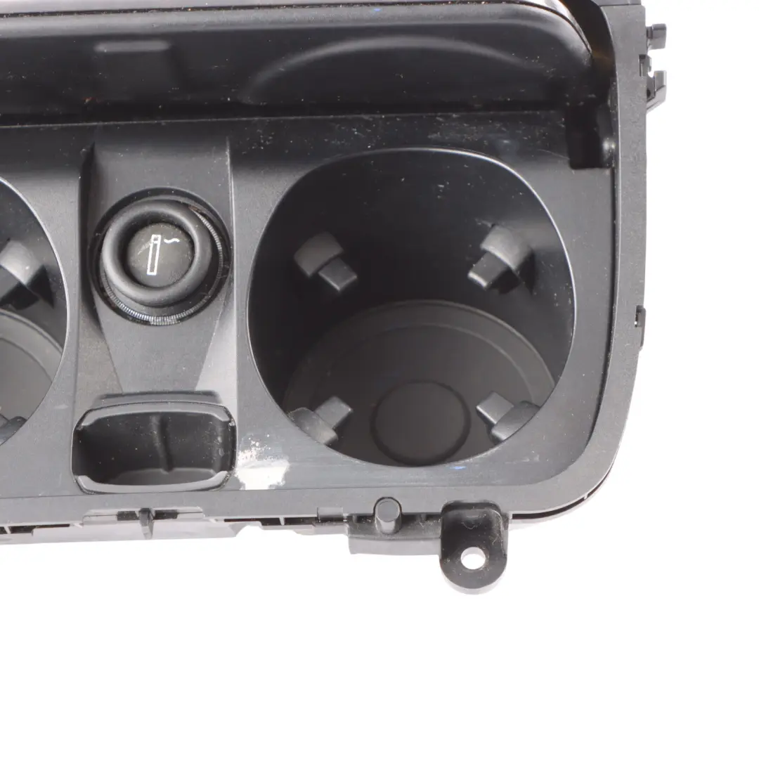 Holder BMW F10 F11 LCI Cover Storage Centre Console Tray Fine Wood to Cup with Part number 9283611 Cup Holder BMW F10 F11 LCI Cover Storage Centre Console Tray Fine Wood - SKU RHD-9283611-5 - Part number 9283611