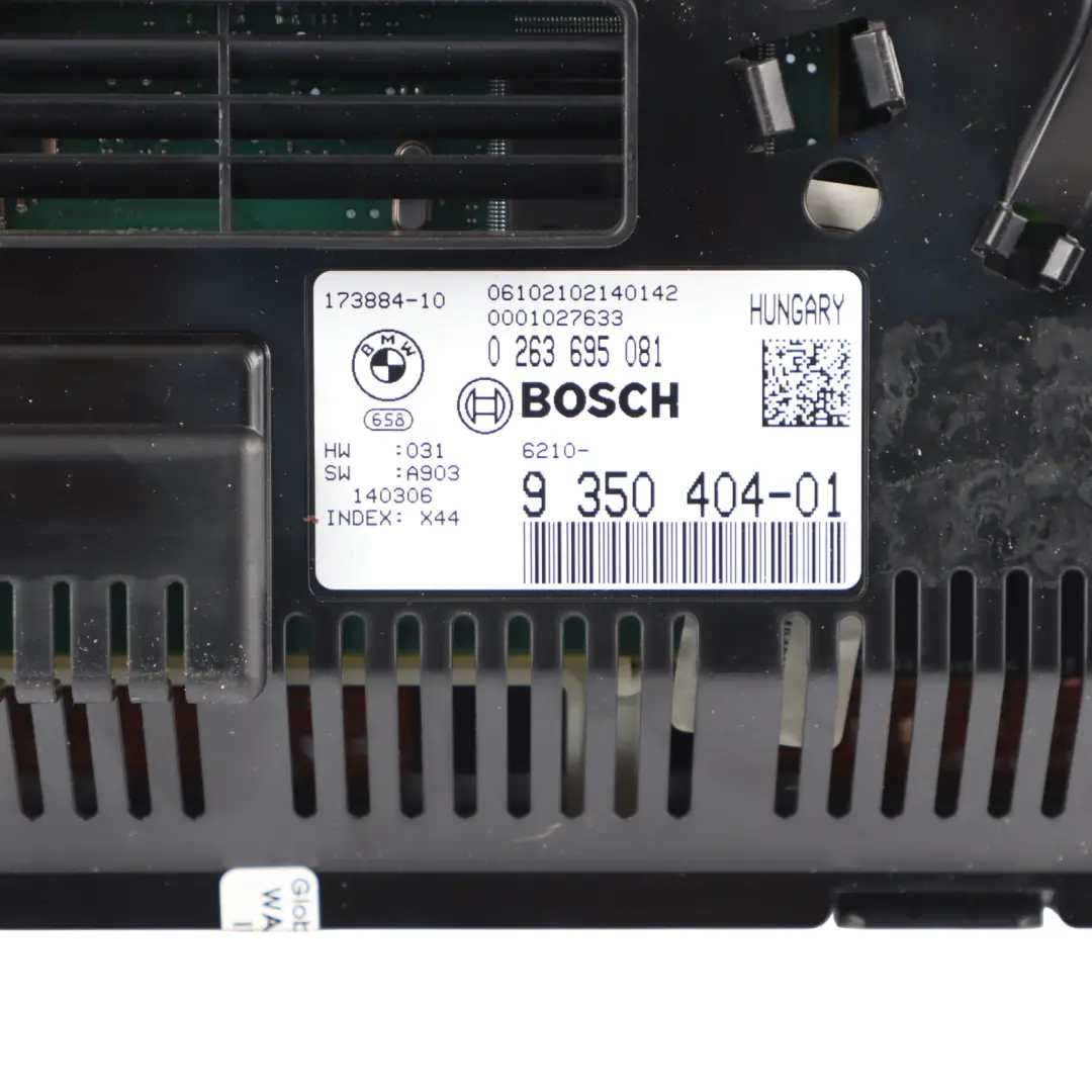 BMW F01 F06 F07 F10 F11 Multifunctional Instrument Display LED Cluster 9350404 - SKU RHD-8796113-1 - Part number 8796113
