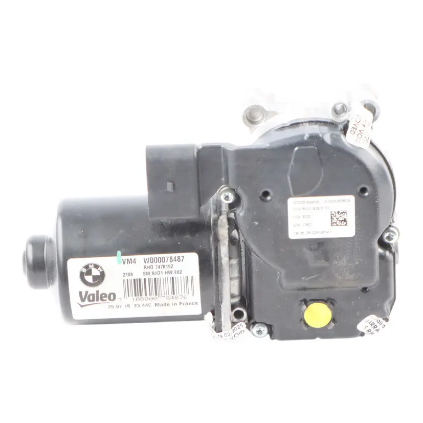 BMW G32 Front Windscreen Windshield Wiper System Motor Drive Unit - SKU RHD-9851358-1 - Part number 9851358