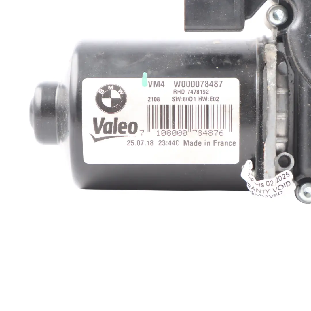 BMW G32 Front Windscreen Windshield Wiper System Motor Drive Unit - SKU RHD-9851358-1 - Part number 9851358