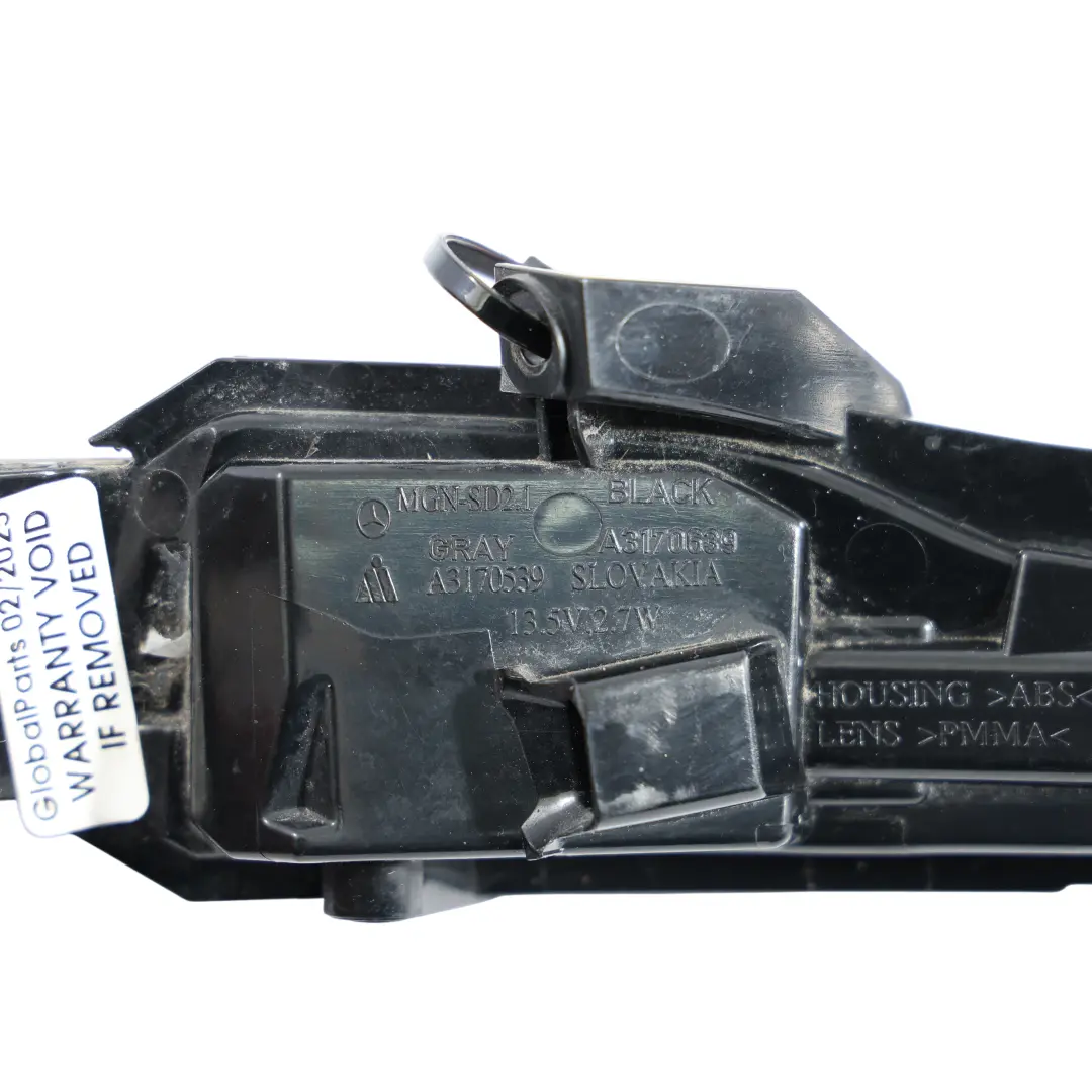 Wing Mirror Blinker Mercedes W205 C217 W222 Indicator Lamp Left to with Part number A0999060143 Wing Mirror Blinker Mercedes W205 C217 W222 Indicator Lamp Left - SKU RHD-A0999060143 - Part number A0999060143