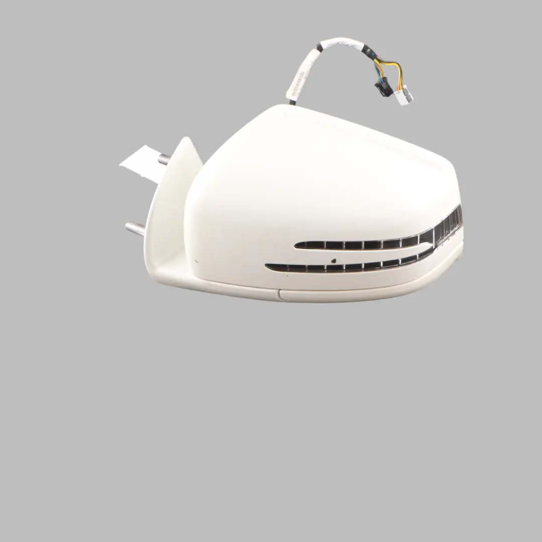 Wing Mirror Electric Outside Door Left N/S Diamond White - 799 to Mercedes W164 with Part number A1648105193 Mercedes W164 Wing Mirror Electric Outside Door Left N/S Diamond White - 799 - SKU RHD-A1648105193-DWM - Part number A1648105193