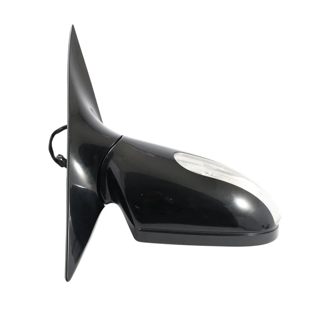Mercedes SLK R171 Wing Mirror Door Right O/S Outside Obsidian Black - 197 - SKU RHD-A1718100676-OB - Part number A1718100676