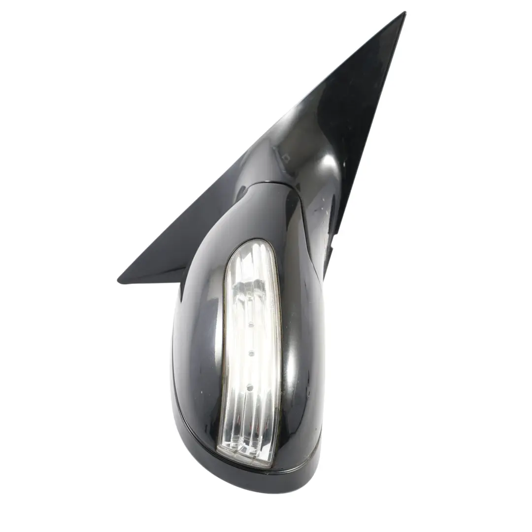 Mercedes SLK R171 Wing Mirror Door Right O/S Outside Obsidian Black - 197 - SKU RHD-A1718100676-OB - Part number A1718100676
