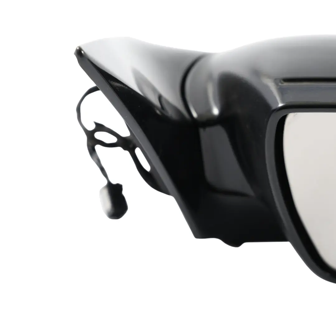 Mercedes SLK R171 Wing Mirror Door Right O/S Outside Obsidian Black - 197 - SKU RHD-A1718100676-OB - Part number A1718100676