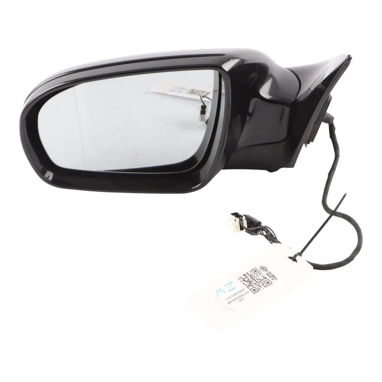 Mercedes SLK R171 Wing Mirror Left N/S Door Outside Obsidian Black Metallic 197
