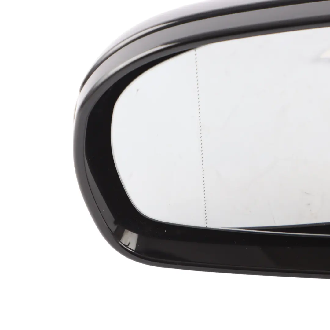 Mercedes SLK R171 Wing Mirror Left N/S Door Outside Obsidian Black Metallic 197 - SKU rhd-A1718101976-OB - Part number A1718101976