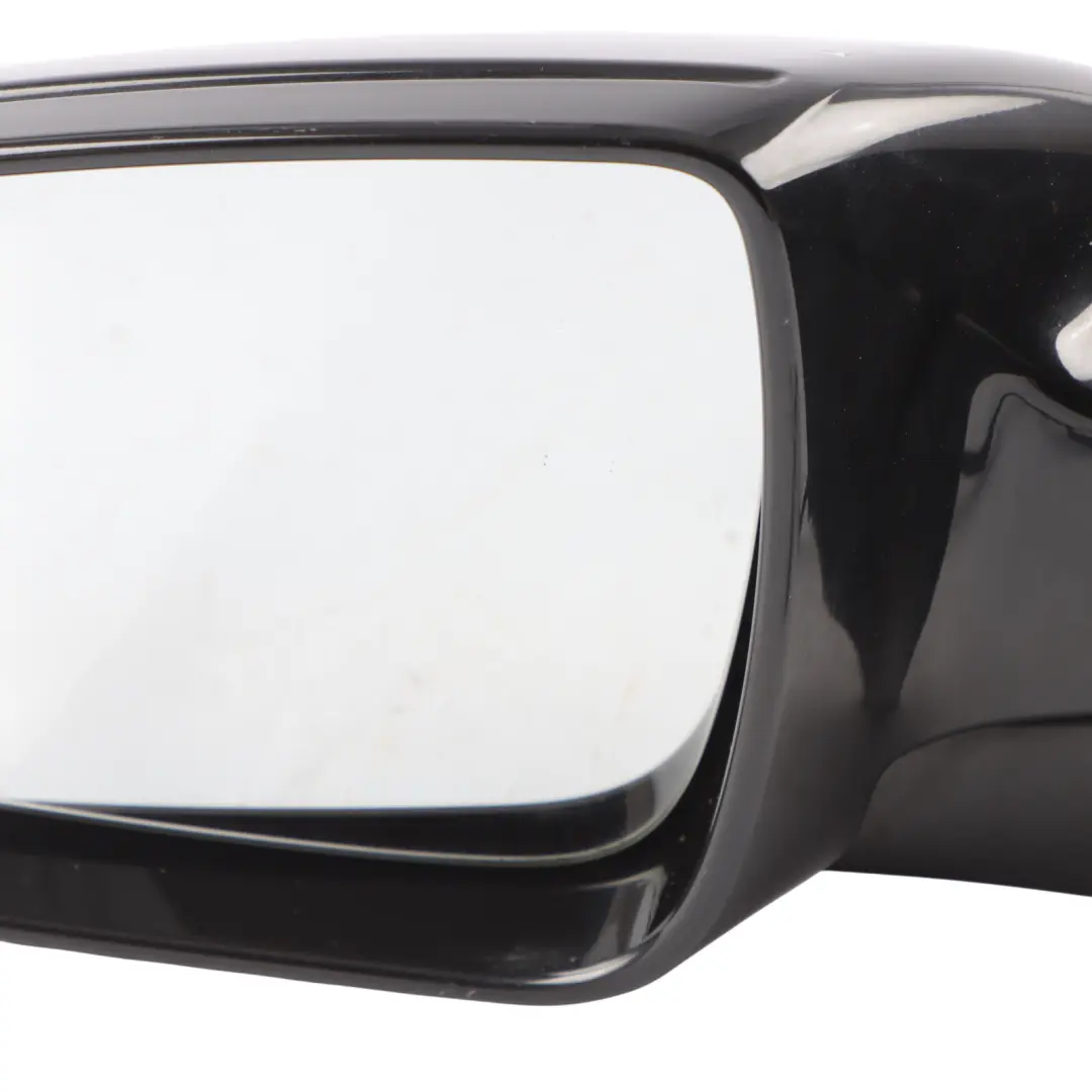 Mercedes SLK R171 Wing Mirror Left N/S Door Outside Obsidian Black Metallic 197 - SKU rhd-A1718101976-OB - Part number A1718101976