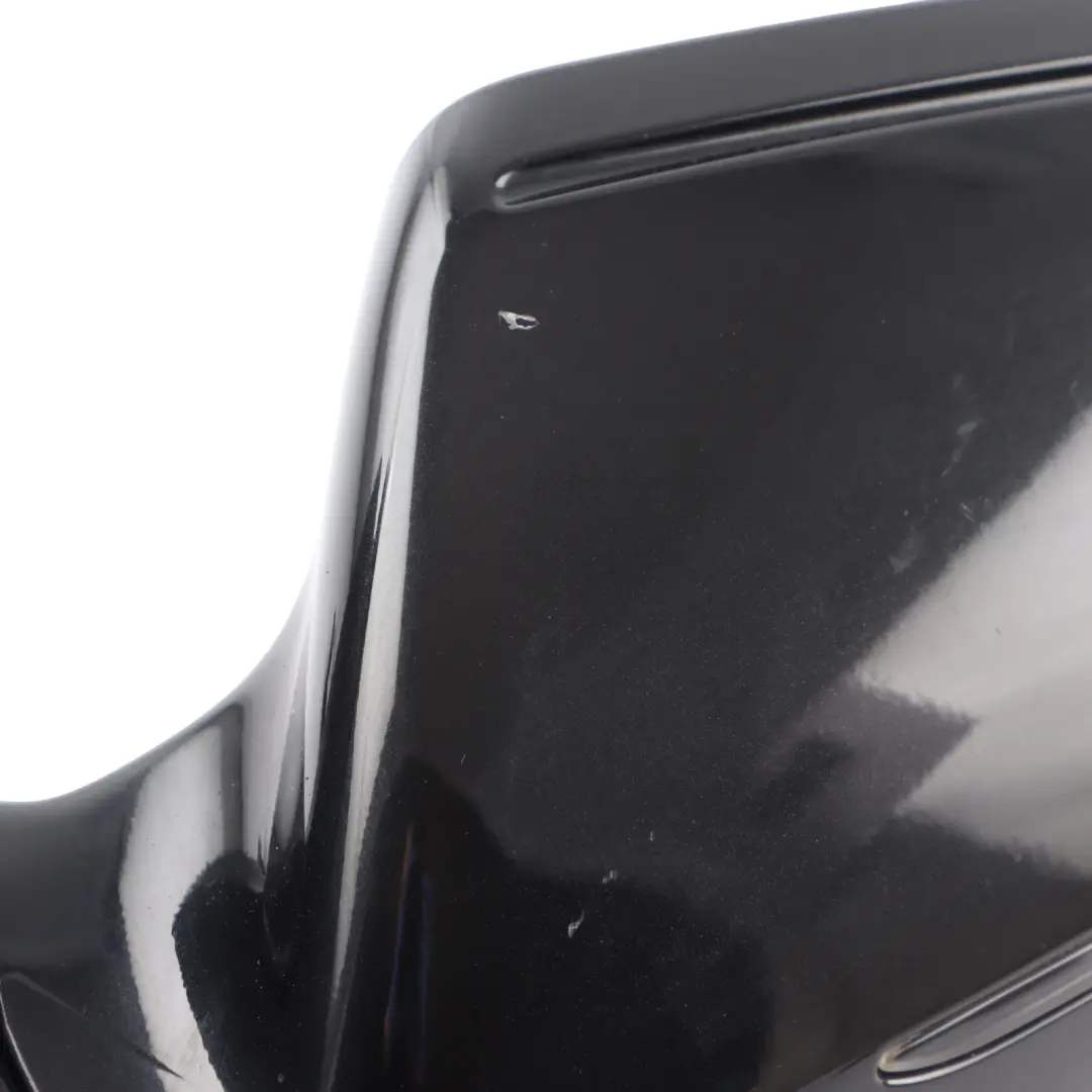 Mercedes SLK R171 Wing Mirror Left N/S Door Outside Obsidian Black Metallic 197 - SKU rhd-A1718101976-OB - Part number A1718101976