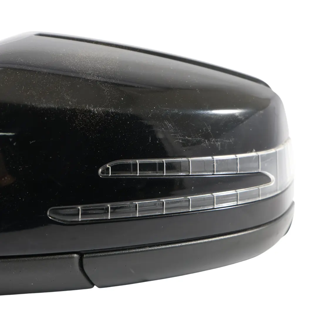 Wing Mirror Door Outside Left N/S Black to Mercedes W176 with Part number A1768100176 Mercedes W176 Wing Mirror Door Outside Left N/S Black - SKU RHD-A1768100176-BLK1 - Part number A1768100176