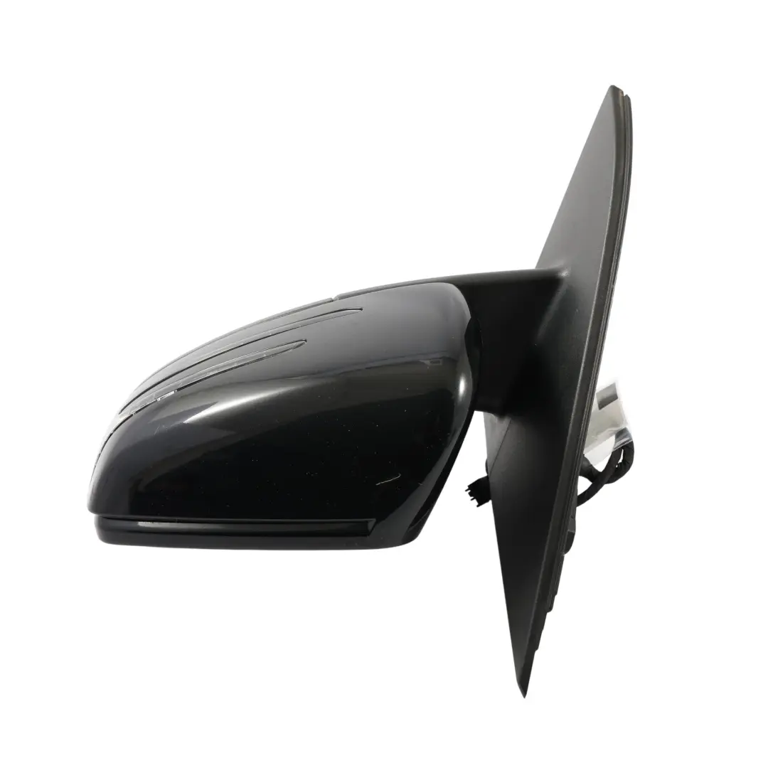 Wing Mirror Trim Top Cover Left N/S Cosmic Black - 191 to Mercedes W176 with Part number A1768100176 Mercedes W176 Wing Mirror Trim Top Cover Left N/S Cosmic Black - 191 - SKU RHD-A1768100176-COS - Part number A1768100176