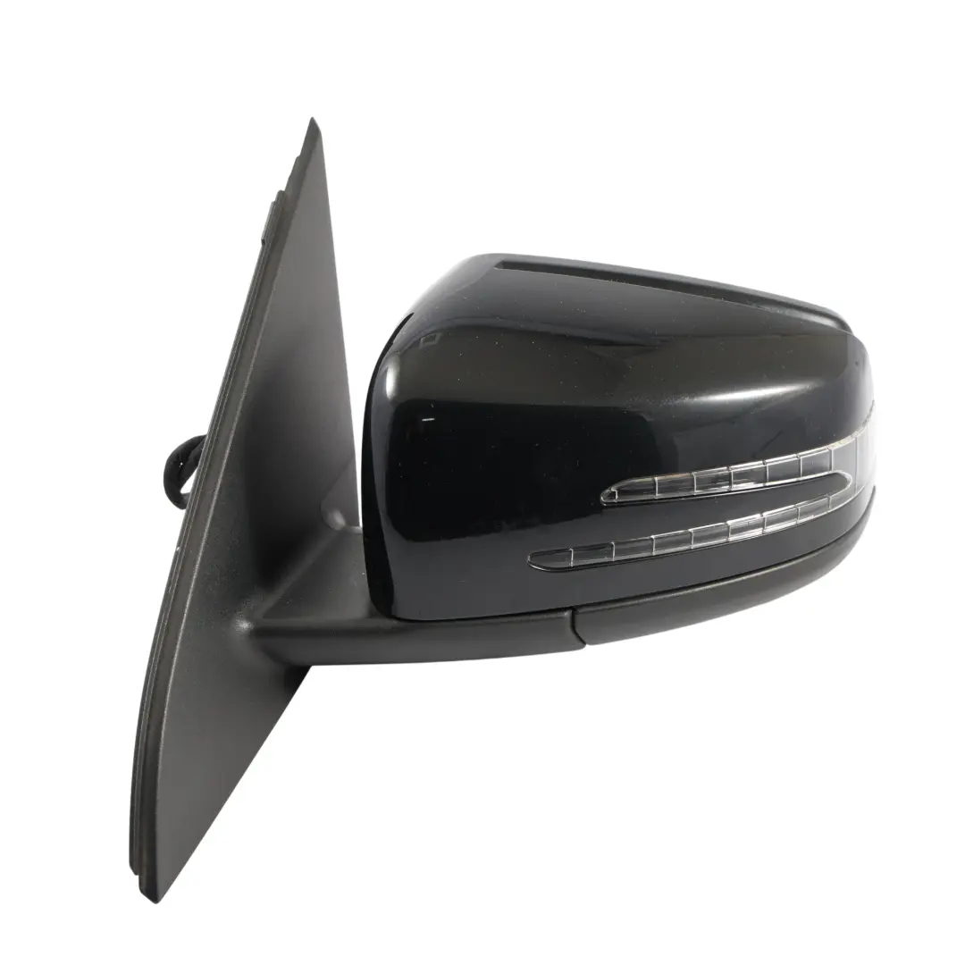 Wing Mirror Trim Top Cover Left N/S Cosmic Black - 191 to Mercedes W176 with Part number A1768100176 Mercedes W176 Wing Mirror Trim Top Cover Left N/S Cosmic Black - 191 - SKU RHD-A1768100176-COS - Part number A1768100176