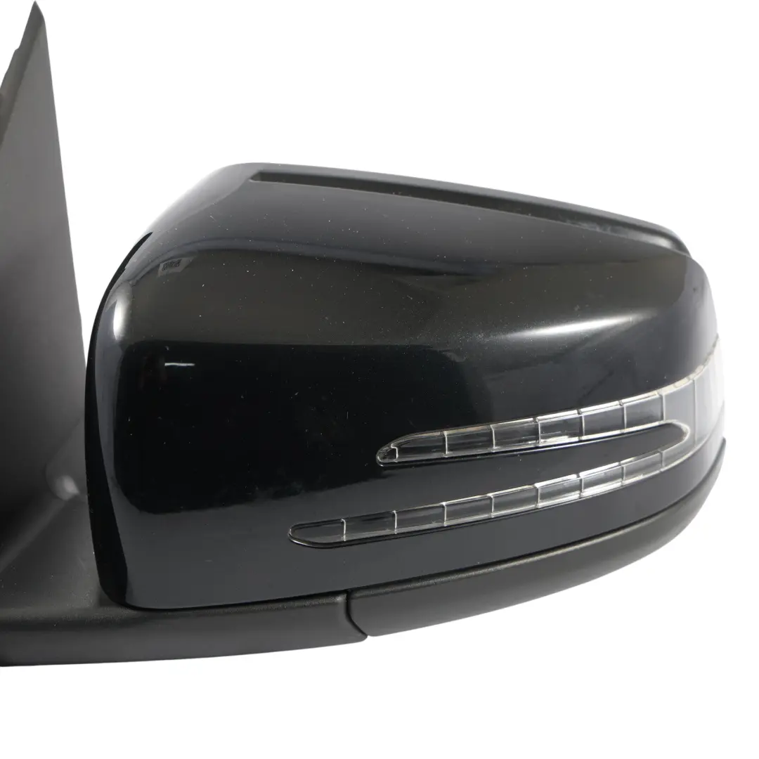 Wing Mirror Trim Top Cover Left N/S Cosmic Black - 191 to Mercedes W176 with Part number A1768100176 Mercedes W176 Wing Mirror Trim Top Cover Left N/S Cosmic Black - 191 - SKU RHD-A1768100176-COS - Part number A1768100176