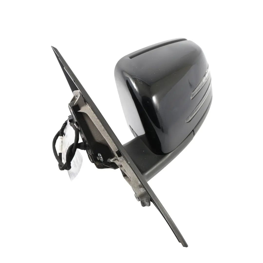 Wing Mirror Trim Top Cover Left N/S Cosmic Black - 191 to Mercedes W176 with Part number A1768100176 Mercedes W176 Wing Mirror Trim Top Cover Left N/S Cosmic Black - 191 - SKU RHD-A1768100176-COS - Part number A1768100176