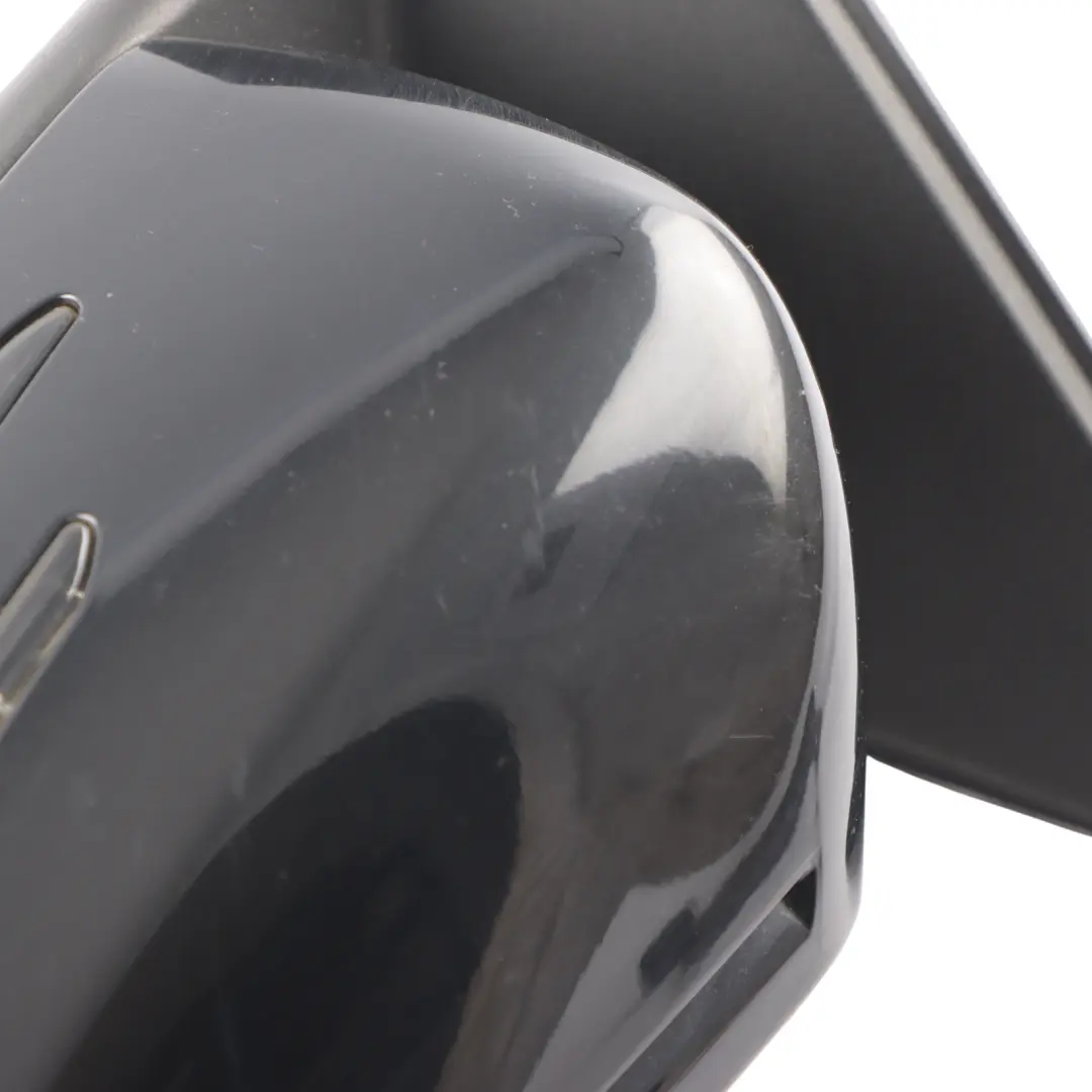 Mercedes W176 Wing Mirror Door Left N/S Outside Kosmos Black Metallic - 191 - SKU rhd-A1768100176-KB - Part number A1768100176