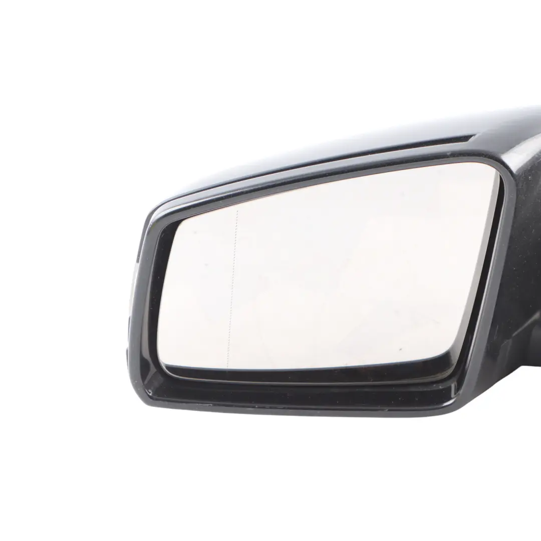 Mercedes W176 Wing Mirror Door Left N/S Outside Kosmos Black Metallic - 191 - SKU rhd-A1768100176-KB - Part number A1768100176