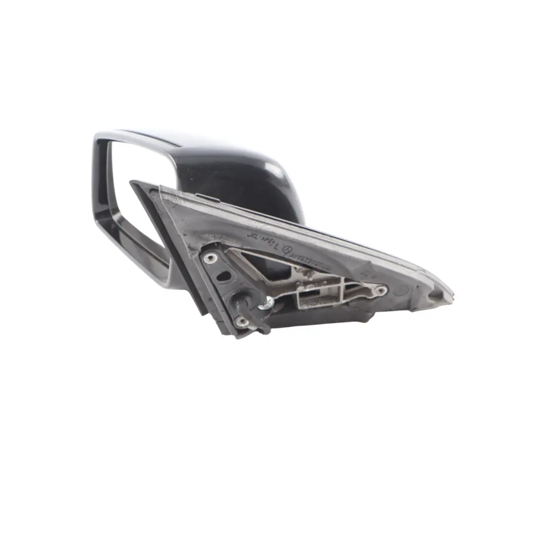 Mercedes W176 Wing Mirror Door Left N/S Outside Kosmos Black Metallic - 191 - SKU rhd-A1768100176-KB - Part number A1768100176
