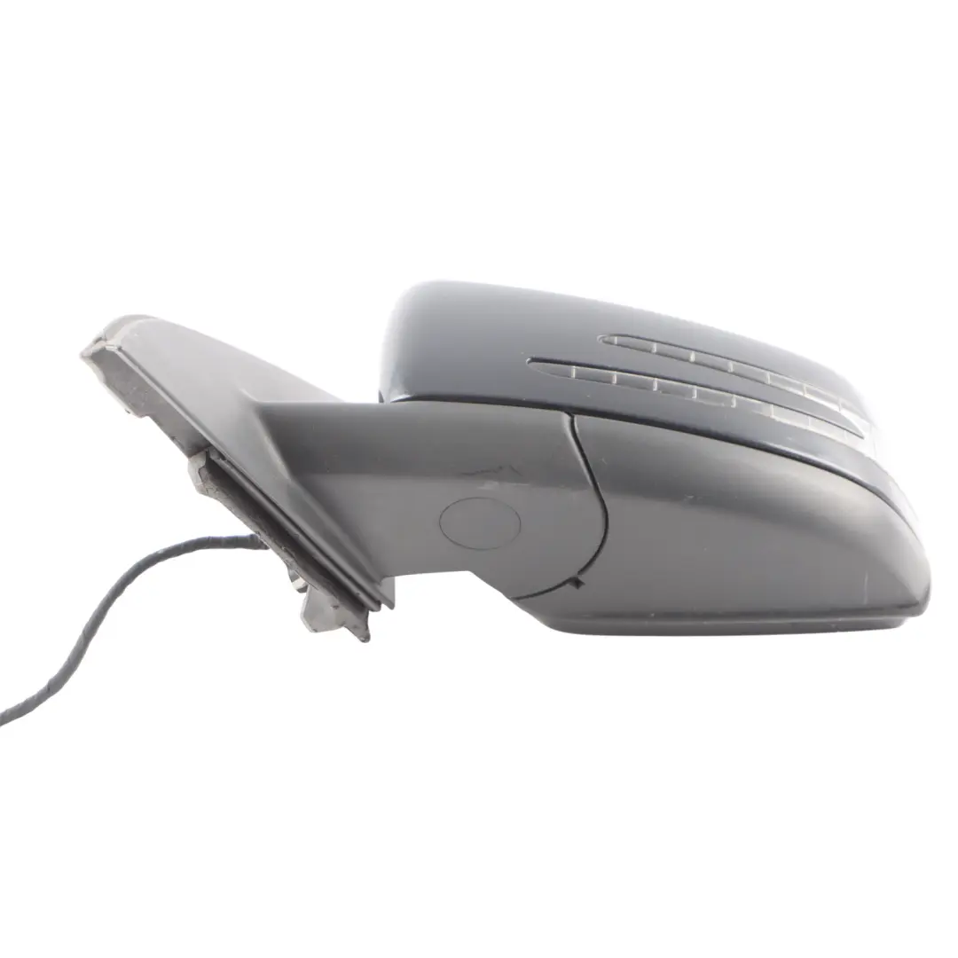 Mercedes W176 Wing Mirror Door Left N/S Outside Kosmos Black Metallic - 191 - SKU rhd-A1768100176-KB - Part number A1768100176