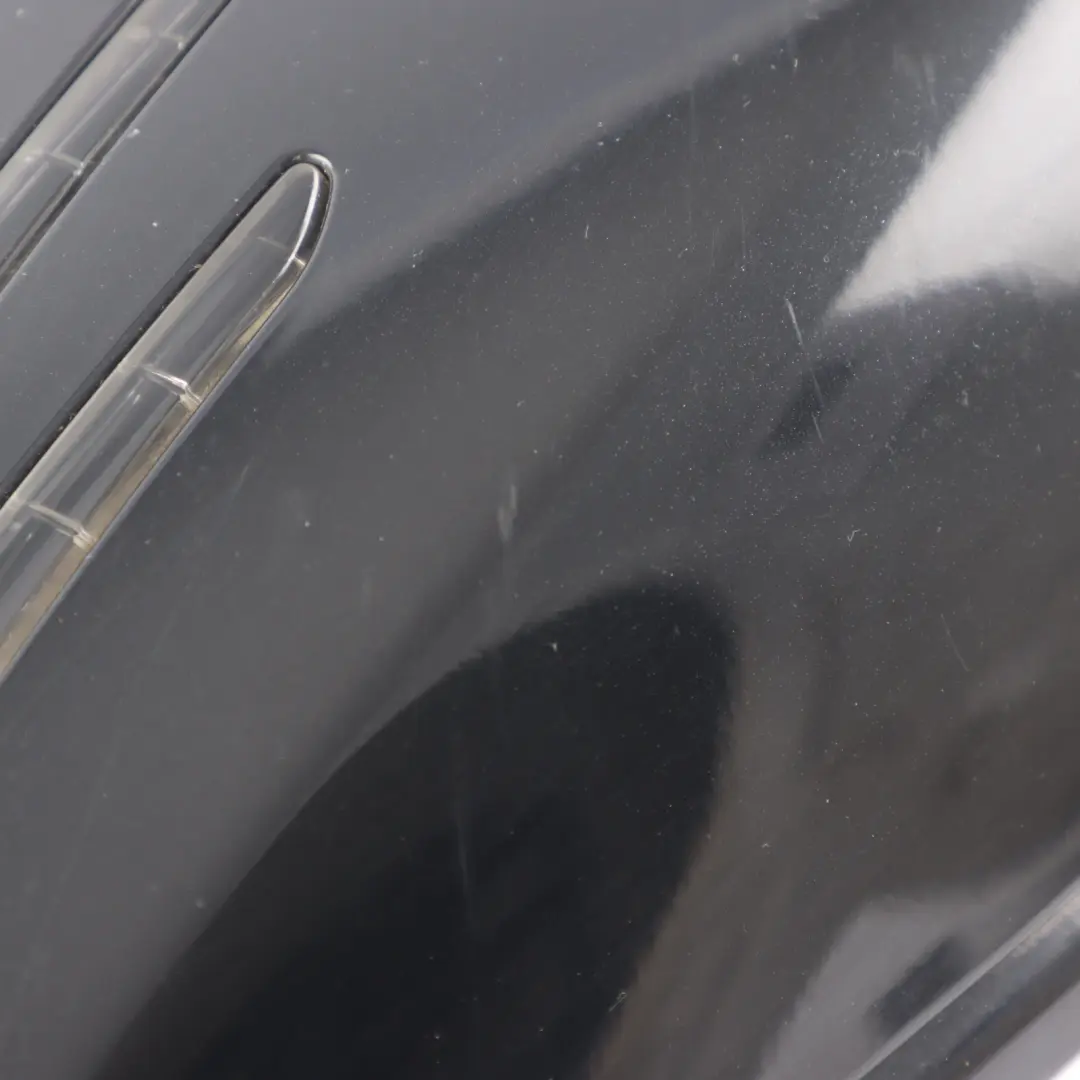 Mercedes W176 Wing Mirror Door Left N/S Outside Kosmos Black Metallic - 191 - SKU rhd-A1768100176-KB - Part number A1768100176