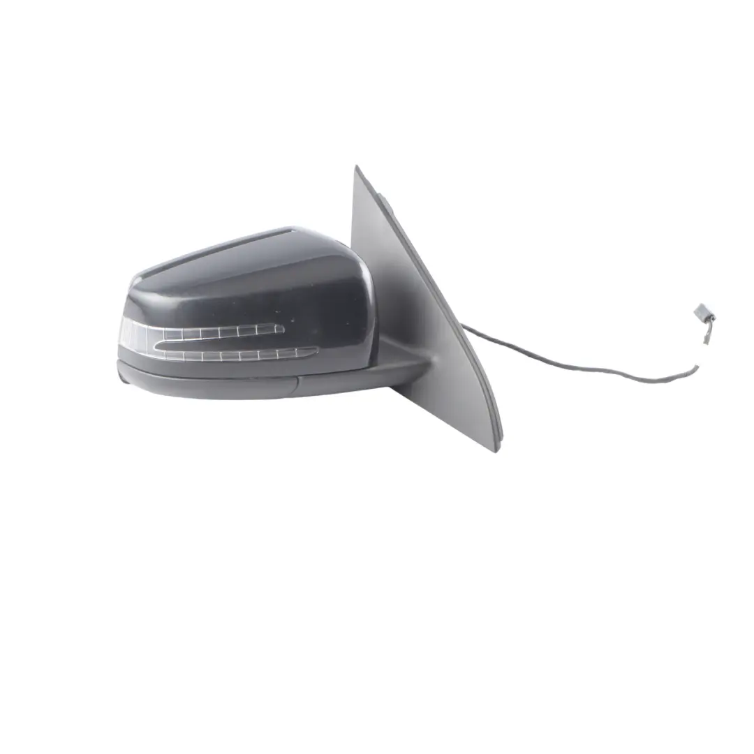 Mercedes W176 Mirror Wing Door Right O/S Outside Black - SKU RHD-A1768100276-BLK - Part number A1768100276