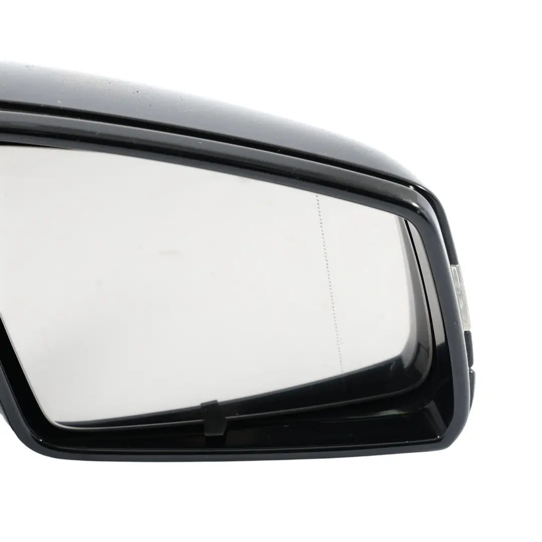 Mercedes W176 Mirror Wing Door Outside Black Right O/S - SKU RHD-A1768100276-BLK1 - Part number A1768100276