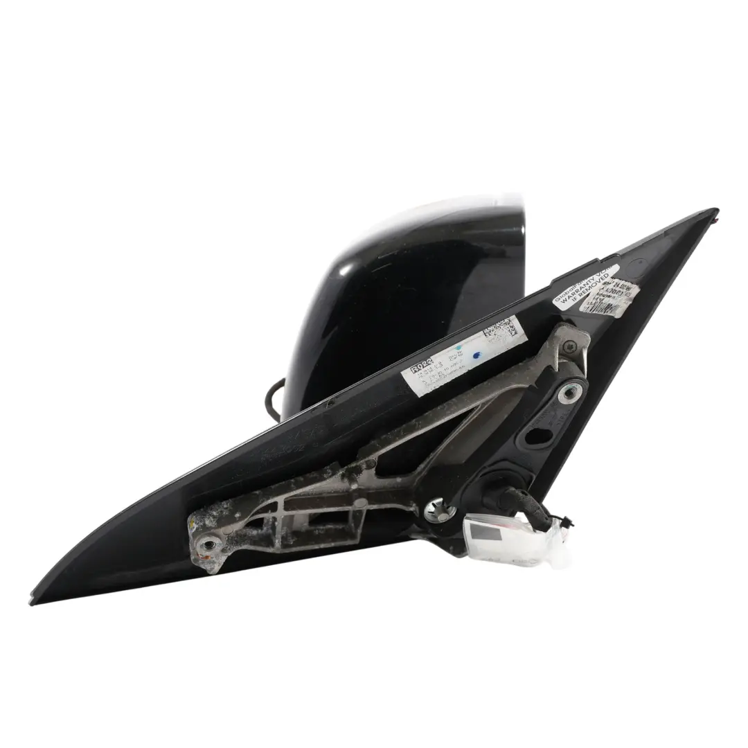 Mercedes W176 Mirror Wing Door Outside Black Right O/S - SKU RHD-A1768100276-BLK1 - Part number A1768100276