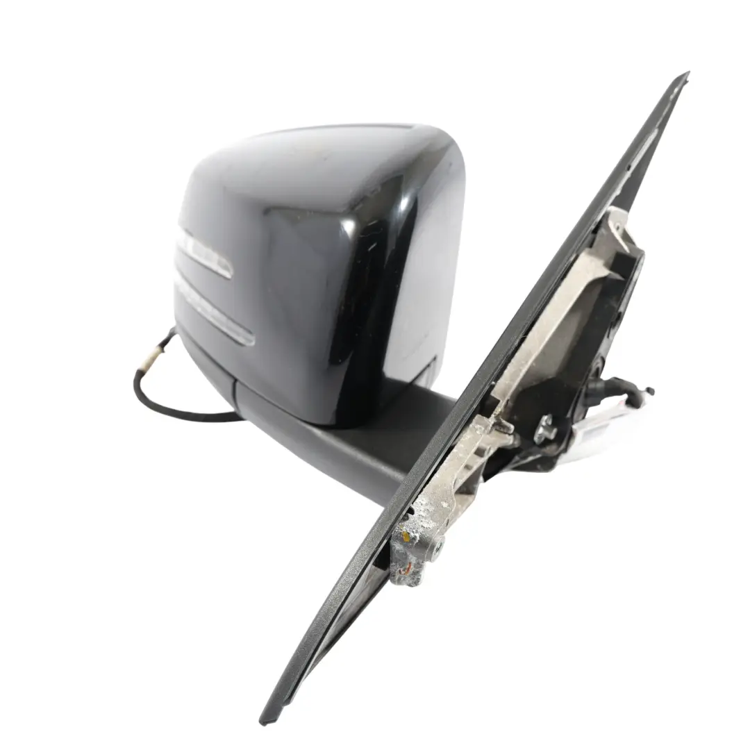 Mirror Wing Door Outside Black Right O/S to Mercedes W176 with Part number A1768100276 Mercedes W176 Mirror Wing Door Outside Black Right O/S - SKU RHD-A1768100276-BLK1 - Part number A1768100276