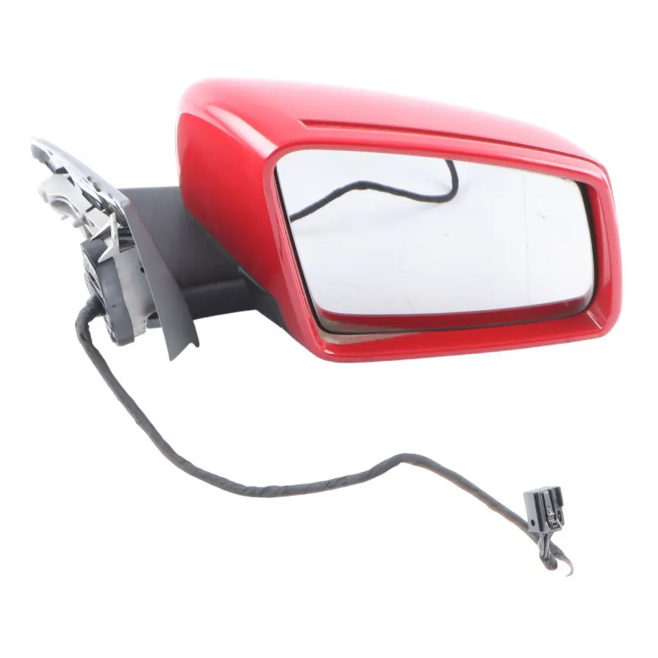Mercedes W176 Electric Wing Mirror Door Right O/S Outside Jupiter Red - 589