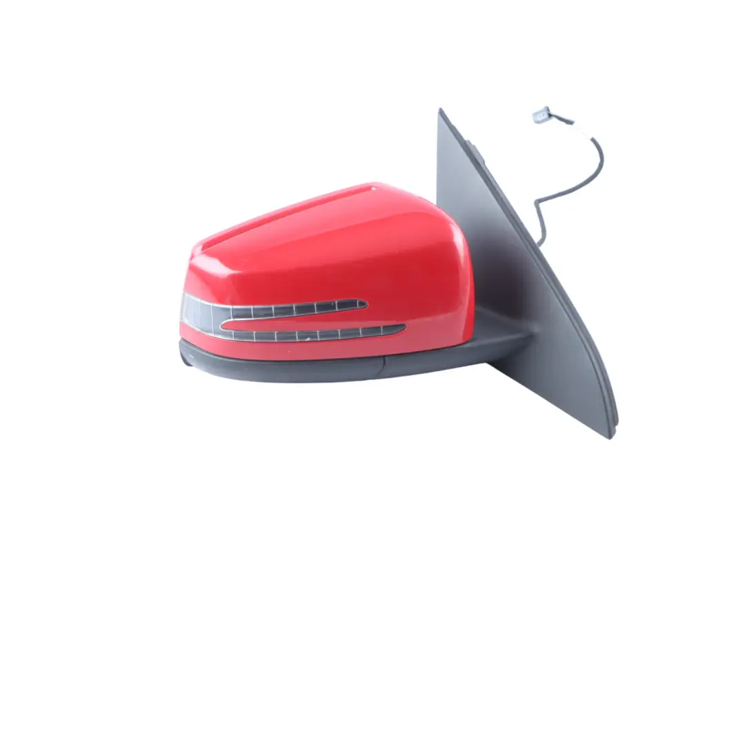 Wing Mirror Door Right O/S Outside Jupiter Red - 589 to Mercedes W176 Electric with Part number A1768100276 Mercedes W176 Electric Wing Mirror Door Right O/S Outside Jupiter Red - 589 - SKU RHD-A1768100276-JUR - Part number A1768100276