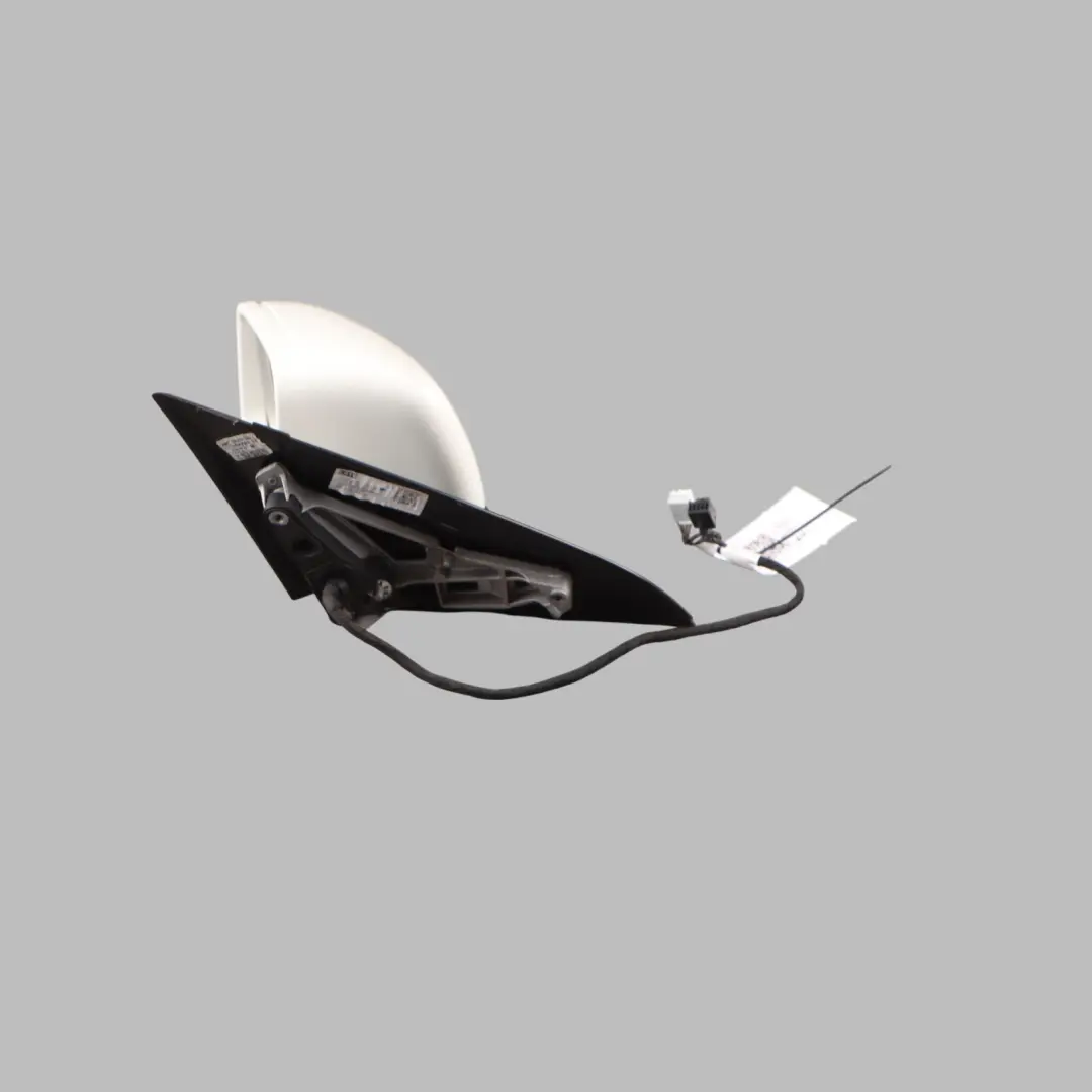 Mercedes W176 Wing Mirror Door Left N/S Power Fold Outside Calcite White - 650 - SKU rhd-A1768100500-CW - Part number A1768100500