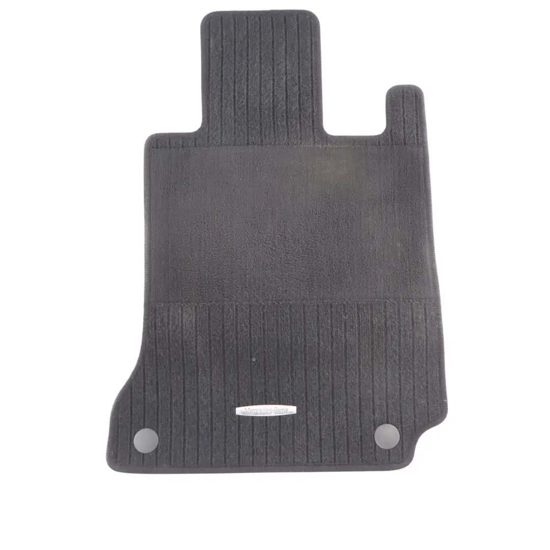Mercedes W204 Floor Mats Interior Carpet Black Front Set A1666802648 - SKU RHD-A2046805348-1 - Part number A2046805348
