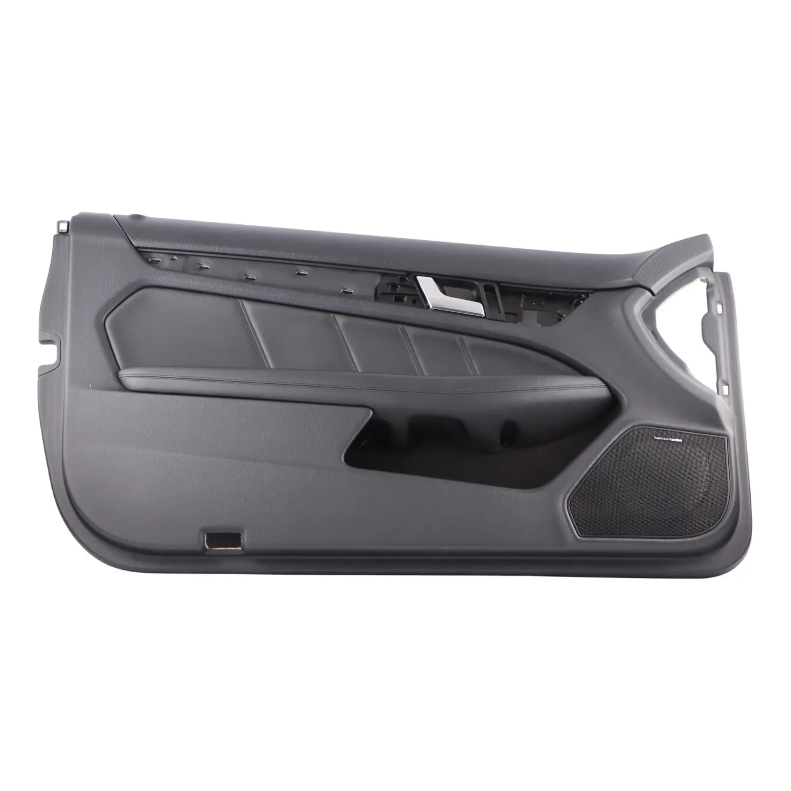 Mercedes C204 Front Left N/S Door Card Trim Panel Leather Black A2047203771