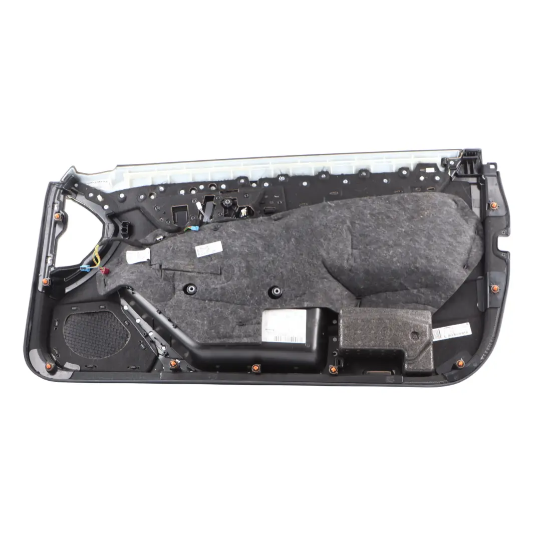 Mercedes C204 Front Left N/S Door Card Trim Panel Leather Black - SKU RHD-A2047203771 - Part number A2047203771