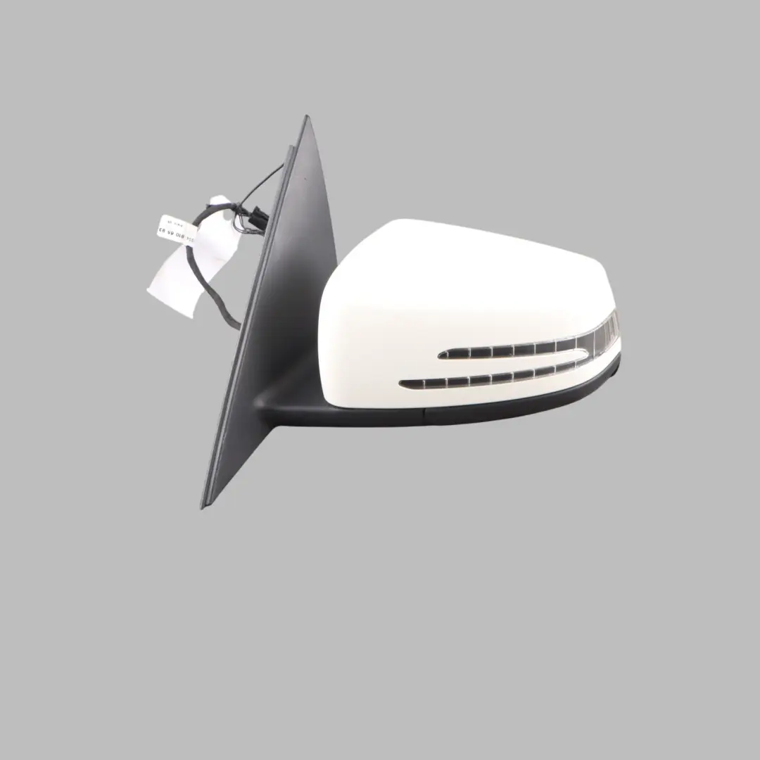 Wing Mirror Power Fold Door Left N/S Outside Diamond White - 799 to Mercedes W204 with Part number A2048103176 Mercedes W204 Wing Mirror Power Fold Door Left N/S Outside Diamond White - 799 - SKU RHD-A2048103176-DWM - Part number A2048103176
