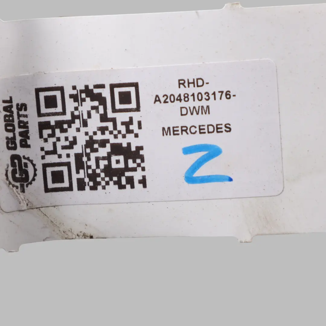 Wing Mirror Power Fold Door Left N/S Outside Diamond White - 799 to Mercedes W204 with Part number A2048103176 Mercedes W204 Wing Mirror Power Fold Door Left N/S Outside Diamond White - 799 - SKU RHD-A2048103176-DWM - Part number A2048103176