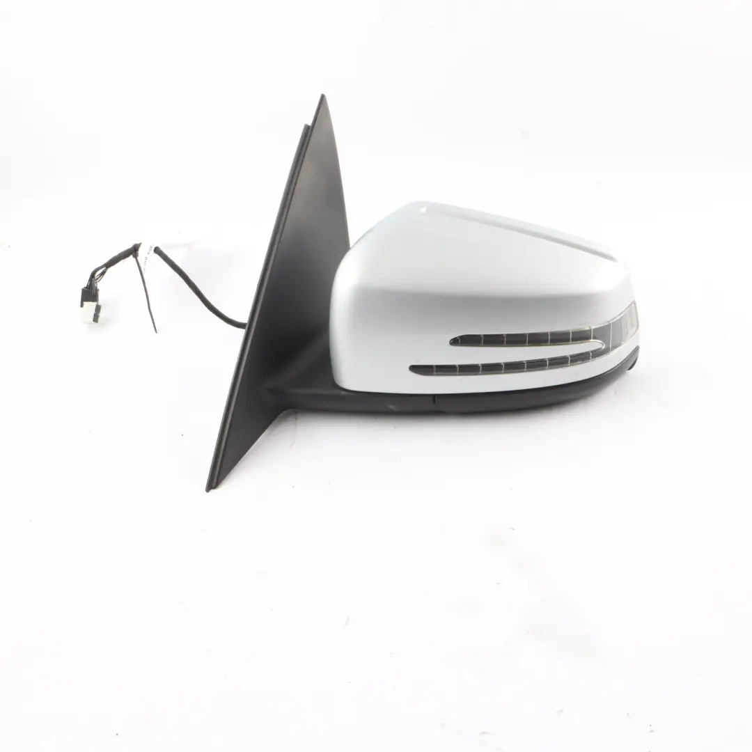 Mercedes W204 Wing Mirror Power Fold Door Left N/S Outside Iridium Silver - 775 - SKU rhd-A2048103176-IRS - Part number A2048103176