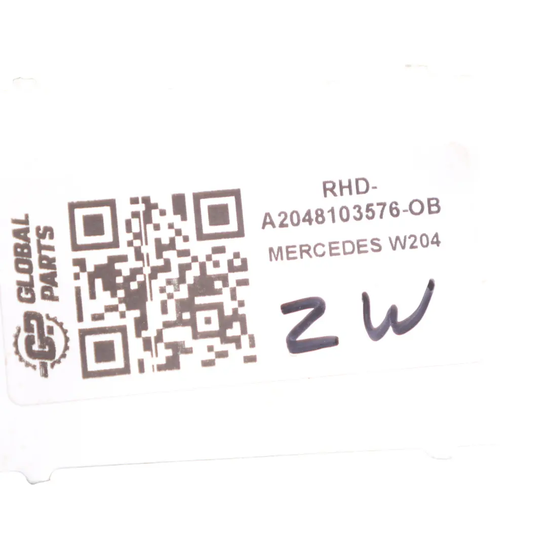 Mercedes W204 Coupe Wing Mirror Door Left N/S Obsidian Black - 197 - SKU RHD-A2048103576-OB - Part number A2048103576