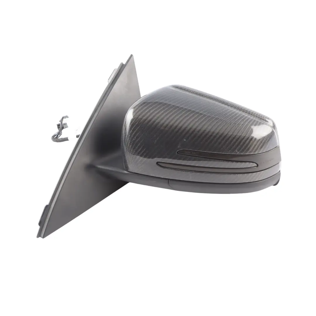 Wing Mirror Door Left Right N/O/S Electric Carbon Set to Mercedes W204 with Part number A2048103676 Mercedes W204 Wing Mirror Door Left Right N/O/S Electric Carbon Set - SKU RHD-A2048103676-A2048103576 - Part number A2048103676